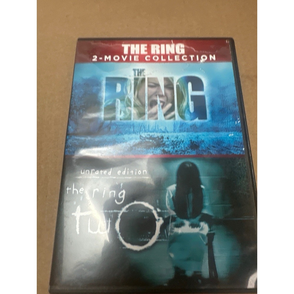 The Ring & The Ring Two 2-Movie Collection DVD Unrated Horror Set Tested
